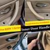 Black/Carbon/Beige/Gray For BMW 3 Series E90 E91 316 318 320 325 328 Inner Handle Interior Door Panel Pull Trim