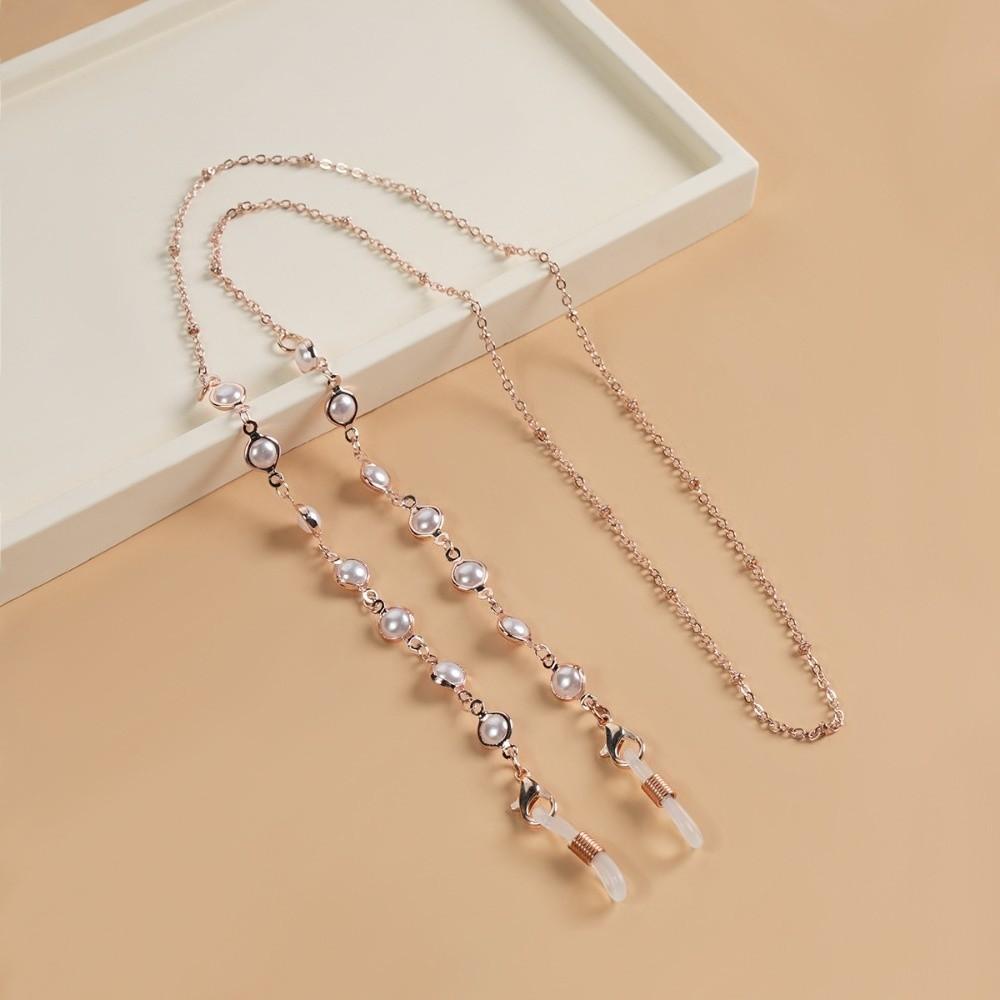 Pearl Sunglass Chain Hanging Cord Glasses Chain Fashion Sunglass Lanyard Straps Eye Accessories