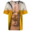 Beer Role-playing Men's T-shirt Cool Beer Festival Short Sleeved T-shirt Fashion 3D Digital Printed Short Sleeved Shirt