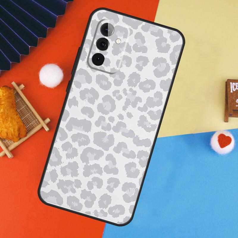 Чехол с леопардовым принтом и узором черной гепардовой шкуры для Samsung Galaxy A54 A34 A14 A55 A35 A33 A53 A13 A23 A17 A06 A16 A56 A36 A52 A32 A15