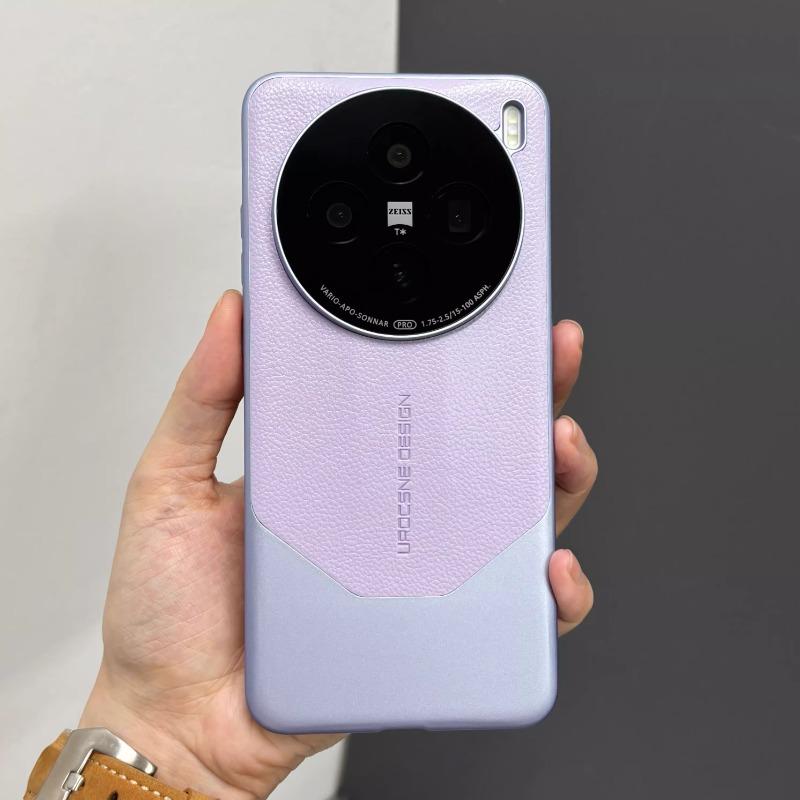 Чехол для телефона из искусственной кожи для VIVO X200 Ultra Matte Splicing Plating Hard Противоударный чехол для VIVO X200s X100 Ultra X100 Pro mini Bumper