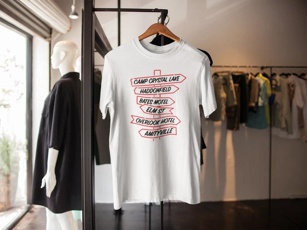 Horror Streets Inspired T Shirt Friday 13th It Adult Kids
