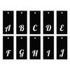 Alphabet Stencils 70 Designs - Cursive Letters &; Numbers