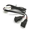 Автомобильное USB-зарядное устройство для VW Golf 6 Jetta 5 MK5 Scirocco 2006-2012 PD Quick Charge QC3.0, кнопка автомобильного адаптера для зарядки телефона