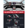 Прозрачная TPU пленка для BYD SEAL 5 DM-i 2025 2026 Наклейка на панель интерьера автомобиля Центральная консоль Панель переключения передач Навигация Панель приборной панели