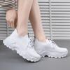 Spring and Autumn Women's Thick-soled Breathable Sports Shoes, Youth Trend Female Student Shoes, New Korean Version of Female Trendy Shoes