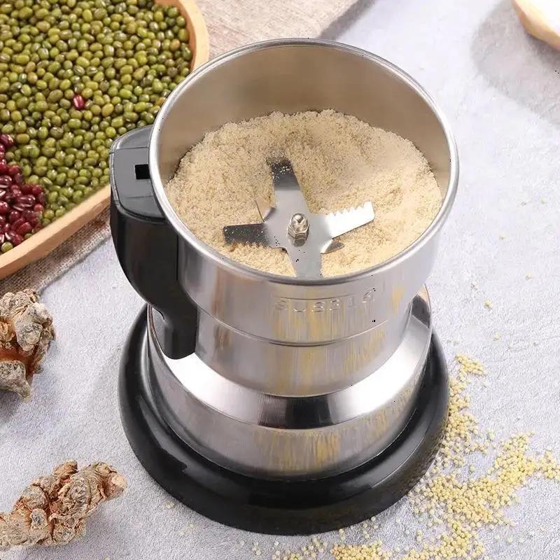 Electric Multifunctional New Grinder Coffee Kitchen Beans Cereal Nuts Spices Grains Grinder Machine For Home Coffee Grinders