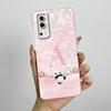 Чехол для Vivo Y72 5G Чехол для телефона Vivo Y52 5G V2041 V2053 Модный чехол с буквами и короной Полная упаковка Матовый Защита от падения Мягкий Защитный чехол