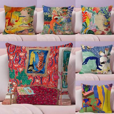 H-Henri M-Matisse Наволочка для подушки с изображением картины Ультрамягкая, приятная для кожи ткань Облачный комфорт и скрытая молния