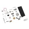 Stirling Engine Model Kit Metal Educational Physics Science Experiment Toy with LED Lights for Kids Birthday Gift