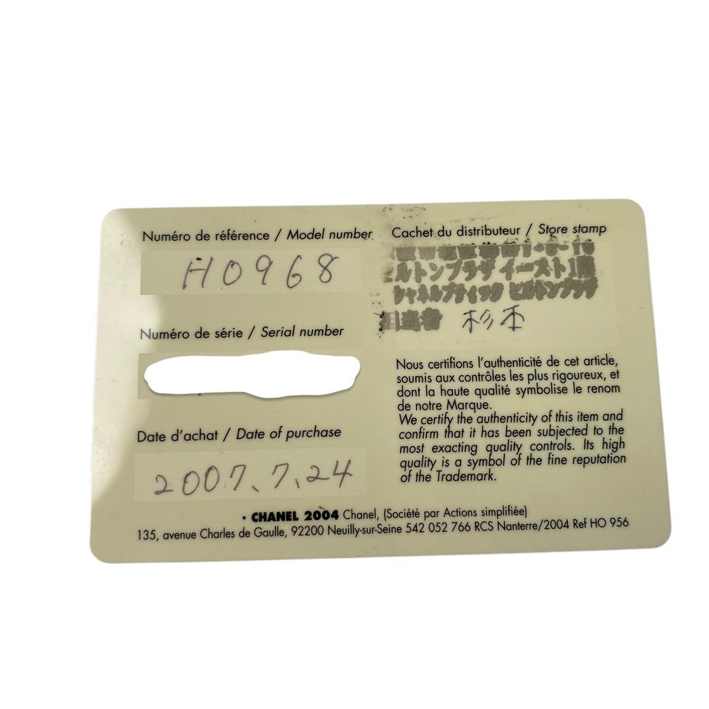 Used CHANELWatches white ceramic Women