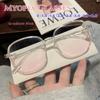 Fashion Anti Blue Light Gradient Pink Myopia Glasses Women Vintage Shortsight Eyeglasses Ladies Finished Optical Eyewear Diopter