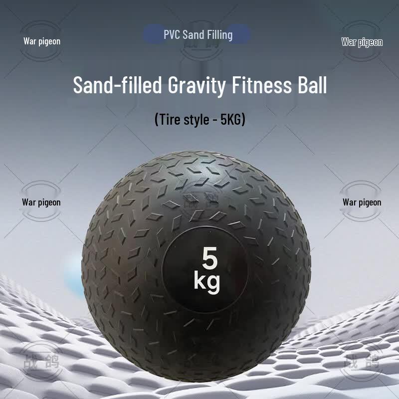 Zhan Ge PVC Tire-Grip Sand-Filled Medicine Ball
