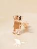 Minimal Piercing 14K 18K Little Articulated Robot Piercing