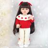 55cm Full Vinyl Baby Doll - Children's Day Gift, Reborn Companion & Bath Toy.