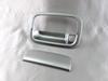 BRIGHTZ Door Handle Covers and Rear Hatch Knob Plate Set for Toyota Flair Wagon Satin Silver Compatible with MM and 21 Flair Wagons MM21S,