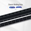 GOLDEN A4 10-Hole Plastic Binding Strips