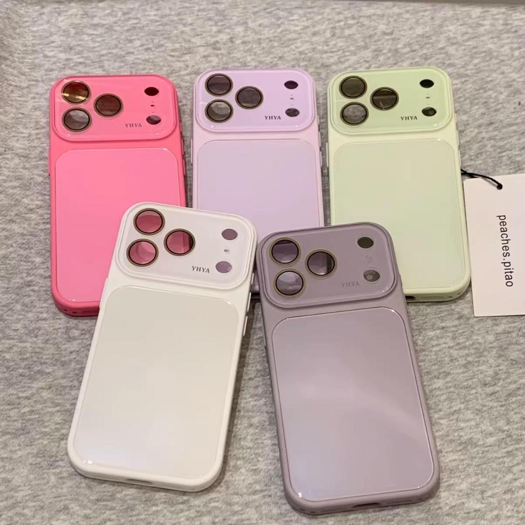 Трансформируемый чехол-книжка для iPhone 17 Pro Max (окно в сплошной цвет)
