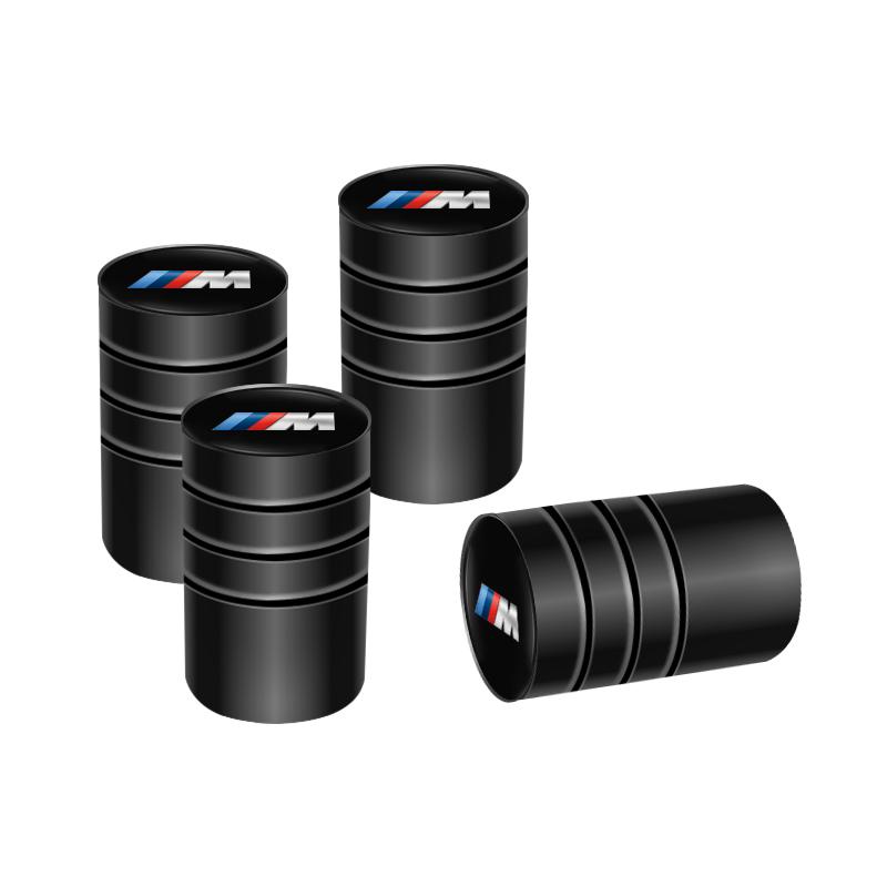 4pcs/set Metal Car Tire Valve Caps Dust Prevention Accessories For BMW Performance E34 G20 X3 X5 X1 X2 X4 X6 X7 E28 E30 E53 E61 RL2