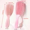 Массажная расческа в форме ракушки, воздушная расческа, антистатическая, сухая, влажная, двойного назначения, меридианная расческа для головы, большая, маленькая, студенческая расческа для волос
