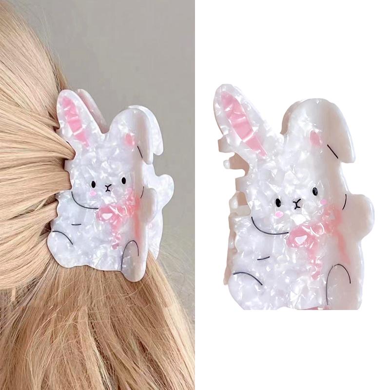 1 шт. аксессуары для волос, милый зажим в виде акулы, милая заколка для волос, модный зажим для волос в виде кролика, зажим для волос в виде когтя для женщин
