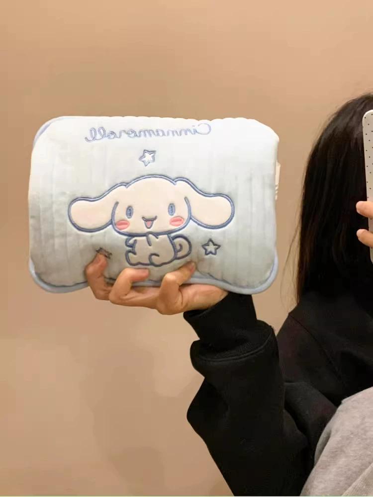 Sanrio Plush Hot Water Bottle for Hot Compresses, Rechargeable, Explosion-Proof, Cute Warm Baby Warmer, Winter Hand Warmer for Girls, Electric Heater