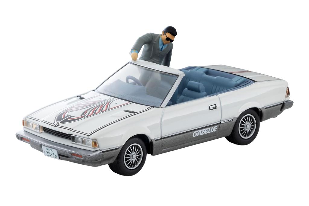 TOMYTEC Tomica Limited Vintage Звезды Кино Звезды Кино 02 Полиция Сэйбу Газель с Фигуркой Кэндзо Когурэ 335979 1/64 LV-N (Готовый продукт)