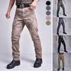 Mens Tactical Trousers Waterproof Hiking Outdoor Fishing Walking Combat