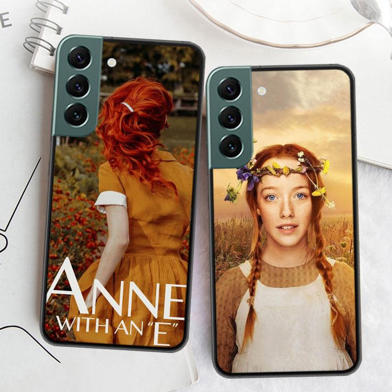 Чехол для телефона Anne With an E для Samsung Galaxy S22 S25 Ultra S21 S10 Plus S26 Edge S20 S23 S24 FE Чехол Силиконовый Мягкий ТПУ Прозрачный
