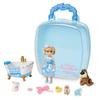 Официальный игровой набор Disney Store «Золушка: Однажды в сказке», мини-кукла принцесса, 12,3 см, игрушка для девочки, подарок на день рождения для 4-летней девочки.