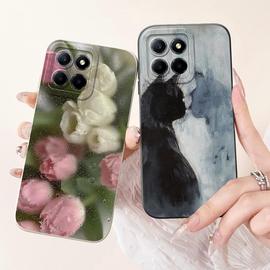 Чехол для Honor X8b X8a X8C Модный чехол-крышка с рисунком 'Конфеты' Ударопрочный чехол для телефона для Honor X8C X 8a 8B HonorX8a HonorX8b Мягкие чехлы
