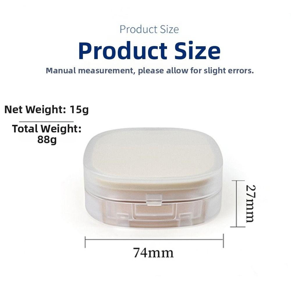 15g Cosmetic Container Portable Makeup Case New Empty Air Cushion Box  For BB Cream Foundation