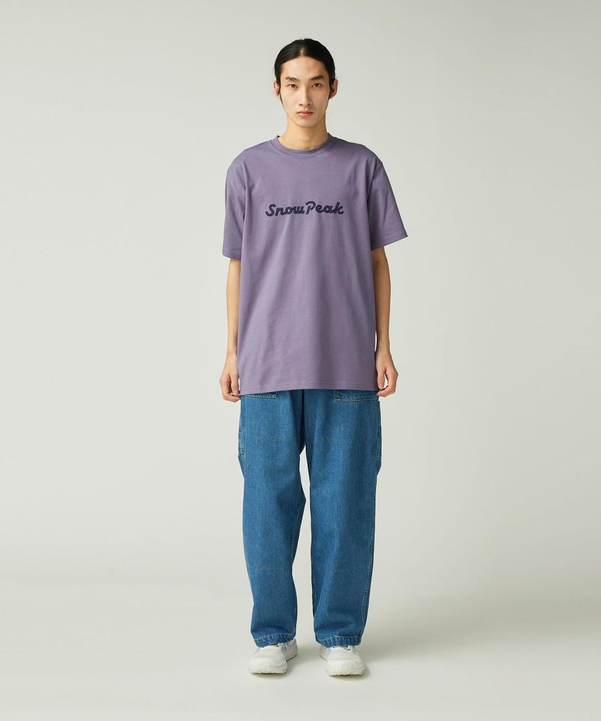 Snow Peak Джинсы TAKIBI Длинные и легкие средней плотности PA-25AU008, Брюки, Мужские Женские, Синие,