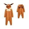 Eevee Onesie для детей, цельная пижама, детский костюм кигуруми на Хэллоуин, подарок на вечеринку