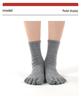 MEIKAN Unisex Full-Toe Non-Slip Yoga & Fitness Socks