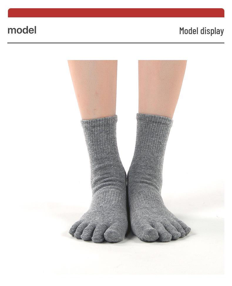 MEIKAN Unisex Full-Toe Non-Slip Yoga & Fitness Socks