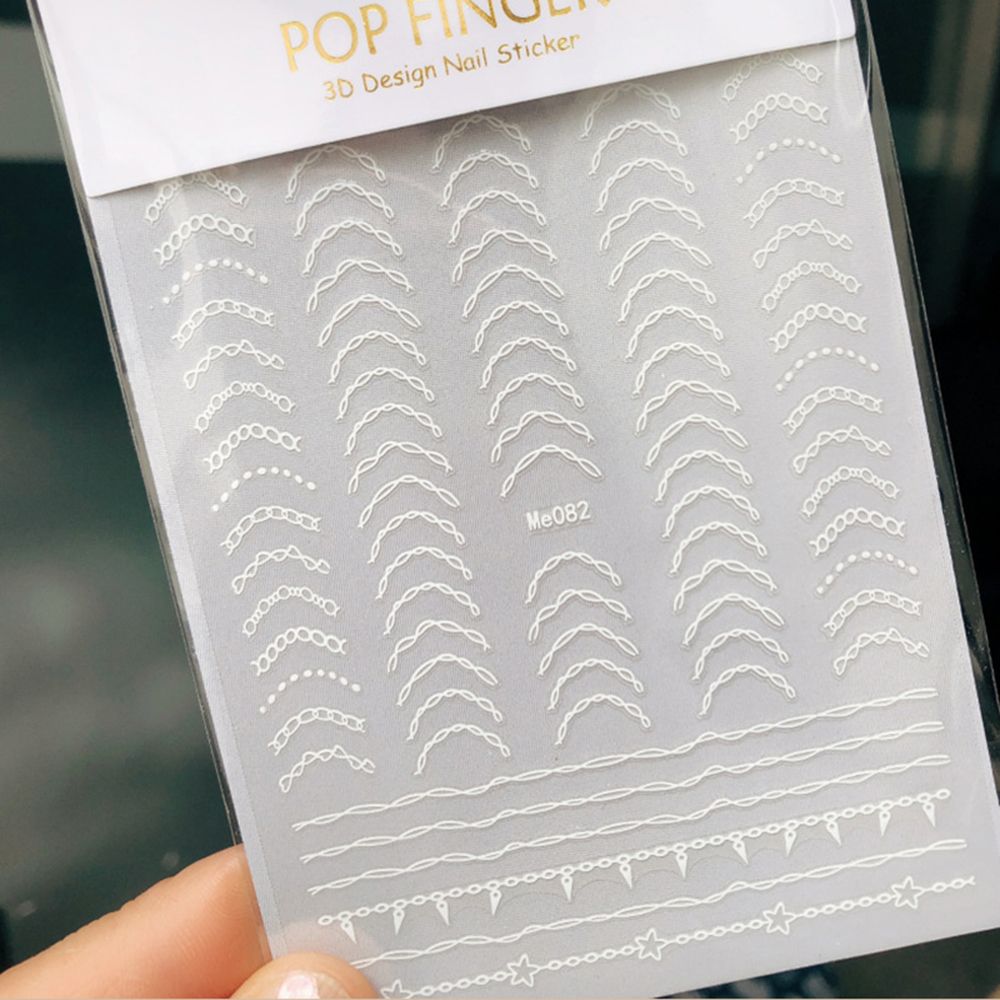 Маникюрные аксессуары, полосатая лента, кривые слайдеры для ногтей, 3D наклейки для ногтей, полосатые линии, наклейки для ногтей
