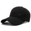 Повседневная бейсболка для мужчин из смесового хлопка, солнцезащитная шляпа с дышащим дизайном для летних прогулок