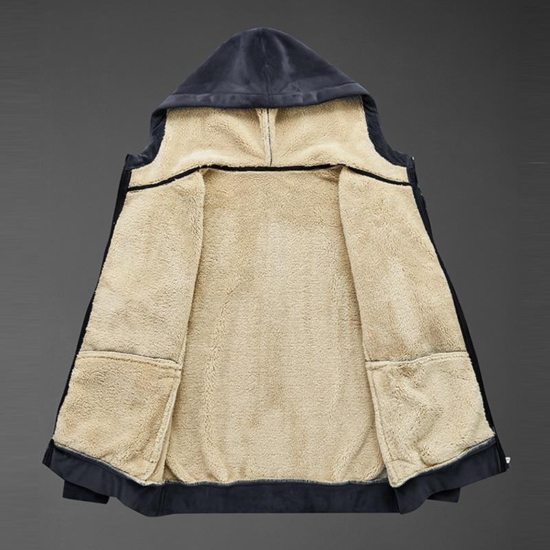 Men Winter Thermal Fleece US Outdoor Jacket Outdoors Sports Hooded Coat Hiking Hunting Camping Jacket