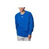 Rival Fleece FW24 Loose Warm Crew Neck Long Sleeve Sweatshirt Men Sweatshirt Tech-Blue White 1379755-432