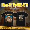 Iron Maiden Powerslave Футболка с коротким рукавом Мужская Женская Хлопок Оверсайз Y2k Уличная одежда Рок Металл Группа Графика Женская Мужская Одежда
