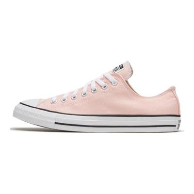 Кеды Chuck Taylor All Star с круглым носком на шнуровке, низкие, из холста, унисекс, бледно-розовые