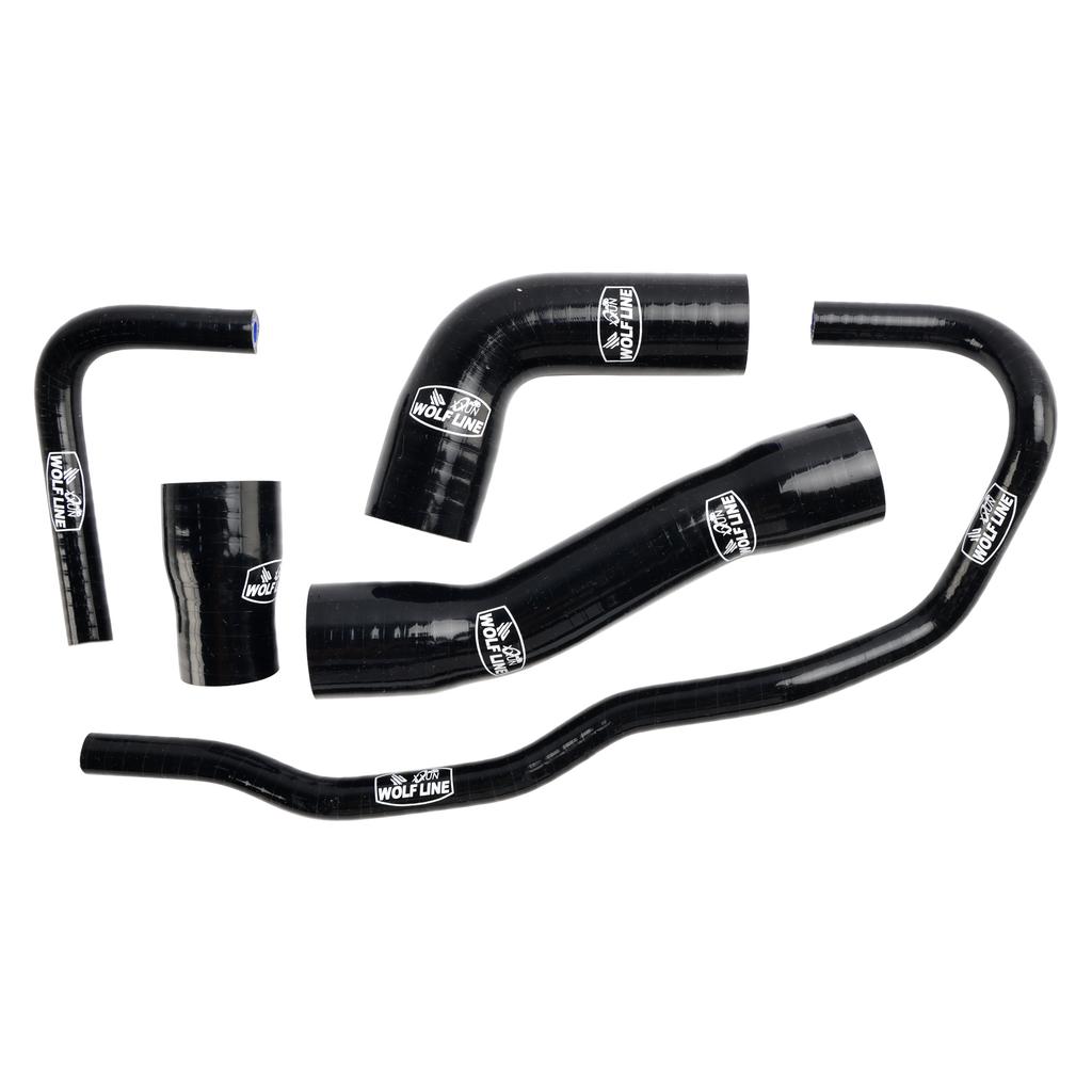 Silicone Radiator Coolant Hose Kit For BMW S1000RR 2019-2023 Black