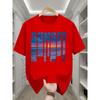European sizes Boys T Shirt Casual Trendy Sunset Ocean Beach Wave Horizon Sky Colorful Print Kids Wear for Boys Summer Daily Sport Holiday Outfit