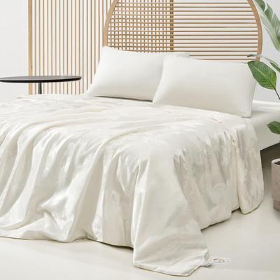 Mercury Home Textiles Жаккардовое одеяло из тутового шелка