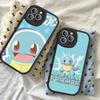 Мультяшный чехол Squirtle для iPhone 16 15 14 11 12 13 Pro Max Plus Задняя часть из кожи