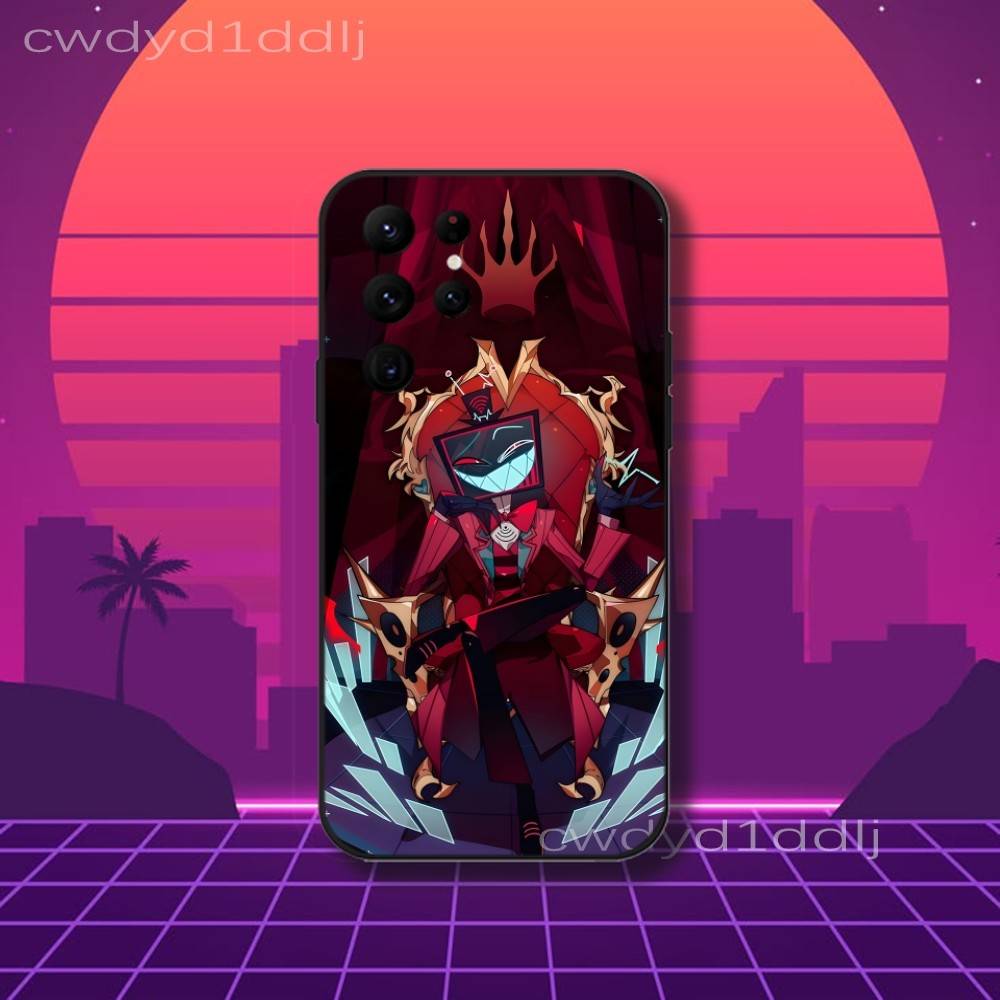 V-Vox Trust Us H-HazbinS Phone Case For Samsung S10,S21,FE,S21 ,S26,S25,S24,S23,Ultra,S9,S22,Plus Black Shockproof TPU