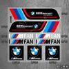 For BMW M X1 X3 Relief Motorcycle Stickers Safety Warning Helmets stickers For BMW E93 F10 F20 F30 F40 F15 F25 F26 F31 F49 F86 M3 M5 X3 x1 M LK2