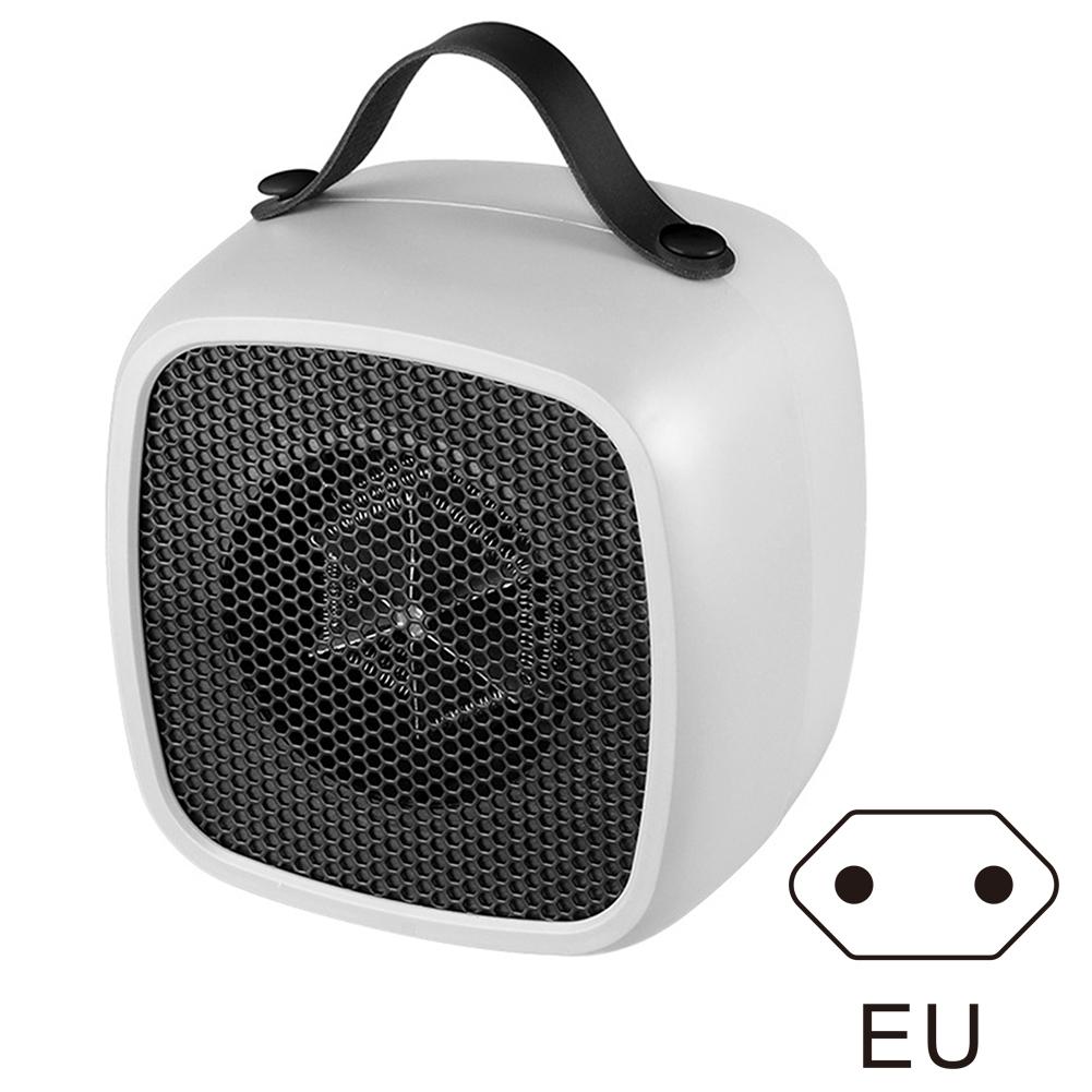 Мини-электрообогреватель 500 Вт, Маленький вентилятор-обогреватель PTC, Защита от ожогов, для Офиса, Спальни, Под стол 110 В / 220 В