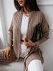 2025 Plus Size Women's Casual Irregular Knitted Cardigan Sweater